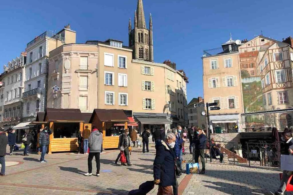 Charmant T3 Coeur De Ville Avec Parking Limoges Ngoại thất bức ảnh